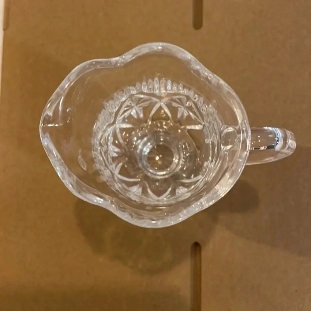 Vintage 19th Century Crystal Creamer, Pre owned - Picture 2 of 4